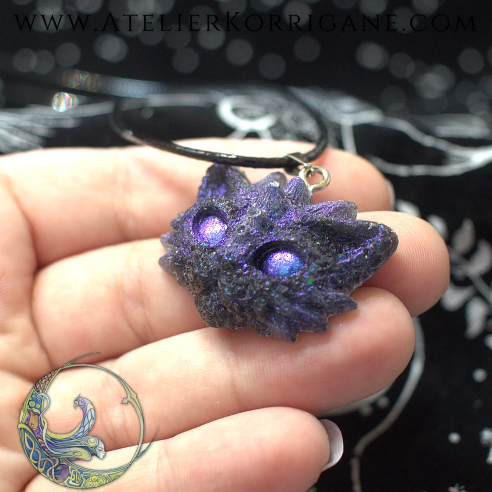 Pendentif Petit Chat Dragon Korrigane