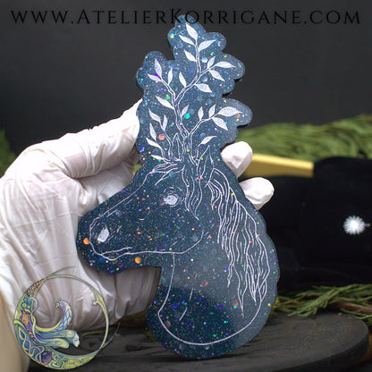 Plaque d'Autel Licorne des Bois Korrigane