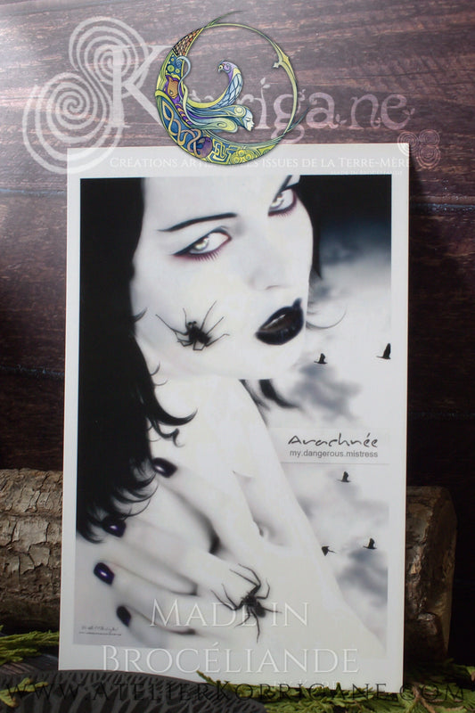 Dark Visions - Set de Cartes Postales et Aimants Uniques Korrigane