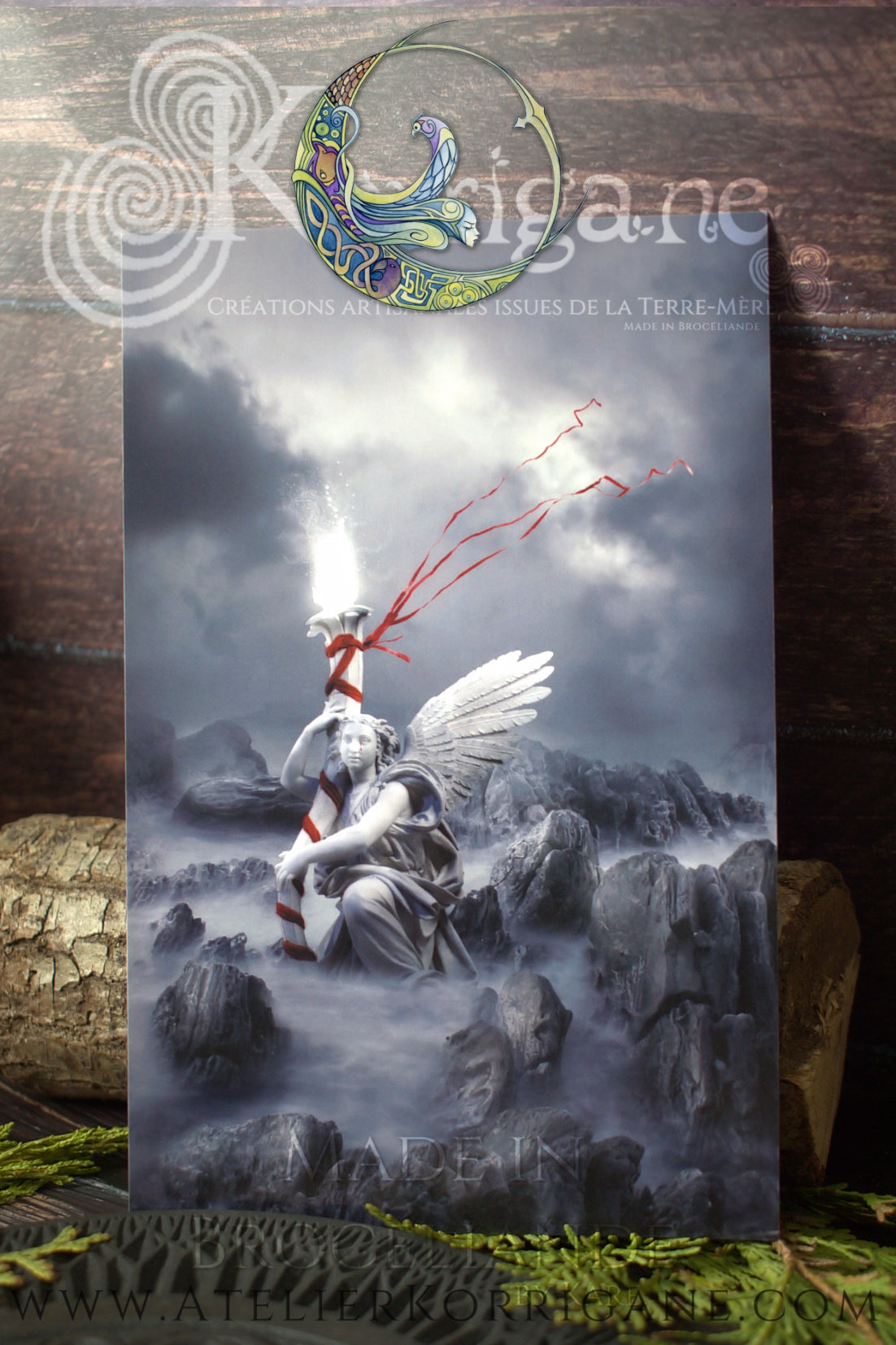 Dark Visions - Set de Cartes Postales et Aimants Uniques Korrigane