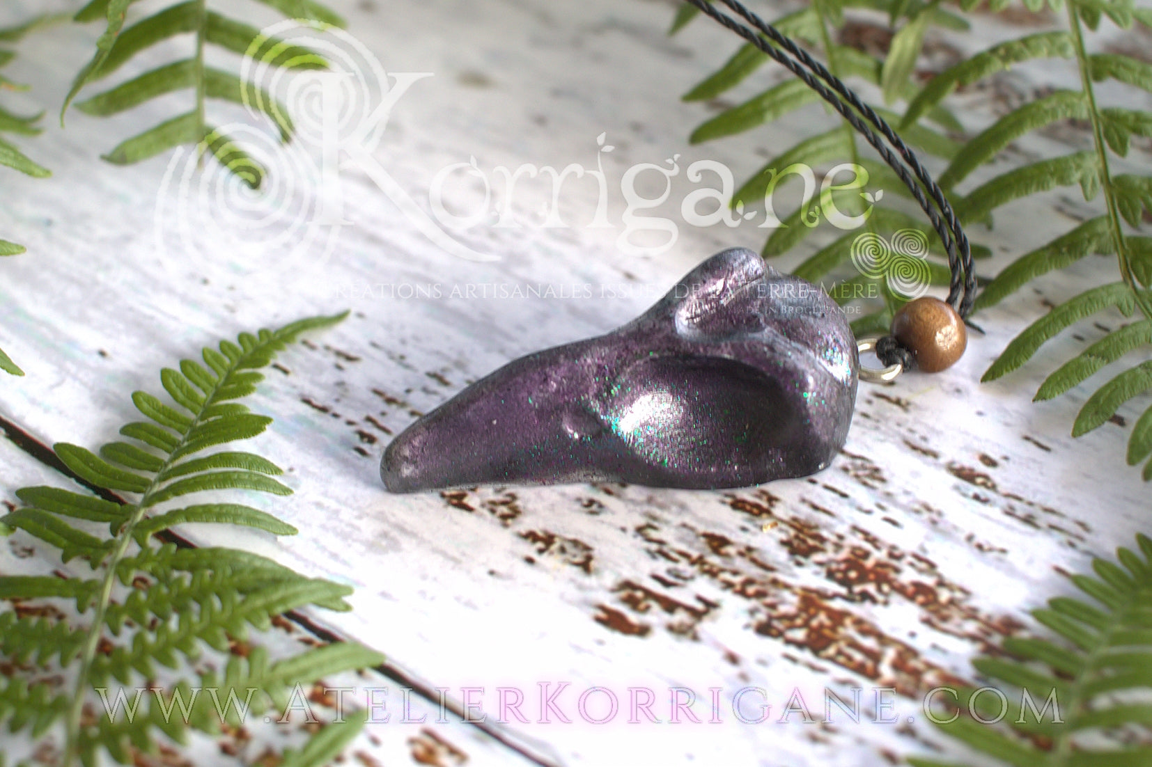 Collier Totem Corbeau - korrigane