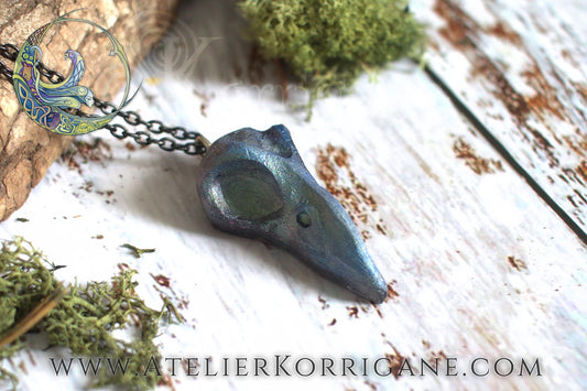Collier Totem Corbeau - korrigane
