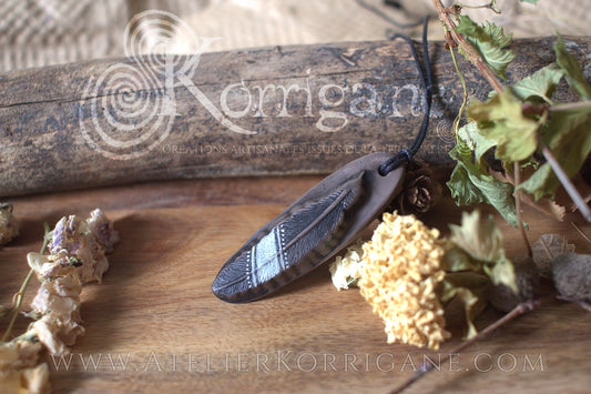 Collier Totem Woodlands Plume - korrigane